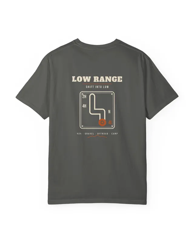 Low Range Comfort Colors tee in Pepper